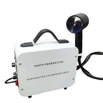 Nano Hair Steamer Machine Multifunctional Scalp Care Equipment with Adjustable Mist Hair Salon Steaming Machine 1200W Professional Spray Vaporizer with 11.83oz Tank for Home Salon Pets & Skin Care