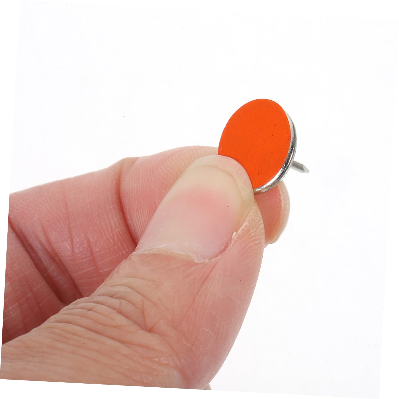 ibasenice Enhanced Safety Trail Markers Reflective Tacks Metal Construction 2 Boxes