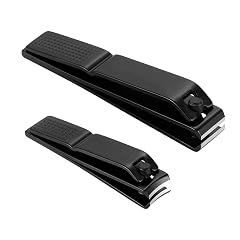 Bignes Nail Toenail Clipper Set Nail Clippers for Thick Ingrown Nails Ultra Sharp Fingernail Toenail Cutters for Men