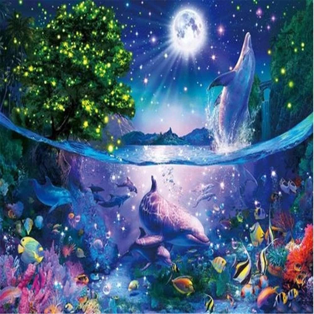 Amazon | 大人のための紙1000ピースジグソーパズル-水中の動物