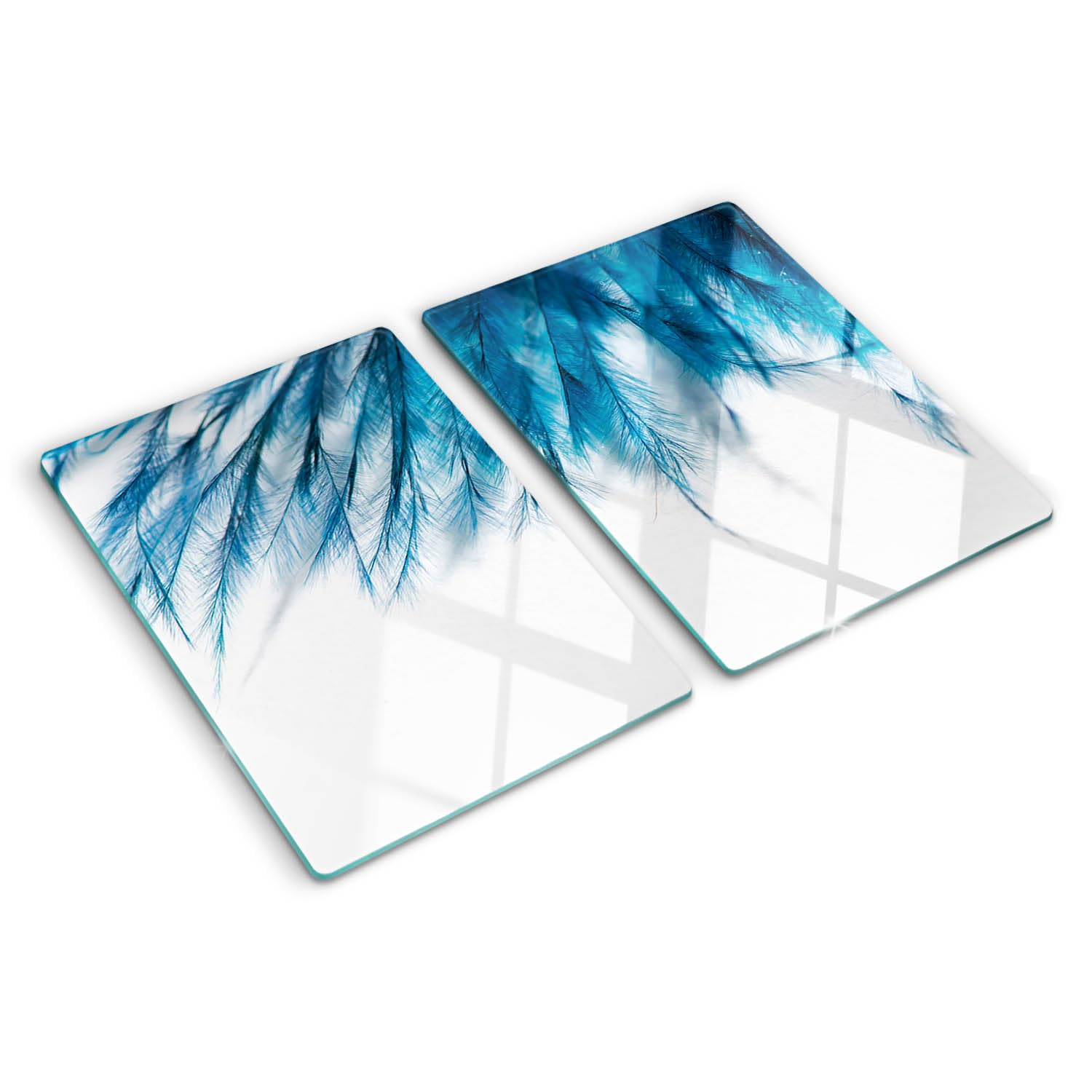 Planche en verre résistant à la chaleur avec pieds antidérapants 2x40x52 cm