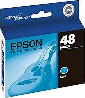 Vista 2 de Epson T048 48, cartucho para impresora de chorro de tinta, Cian NULL