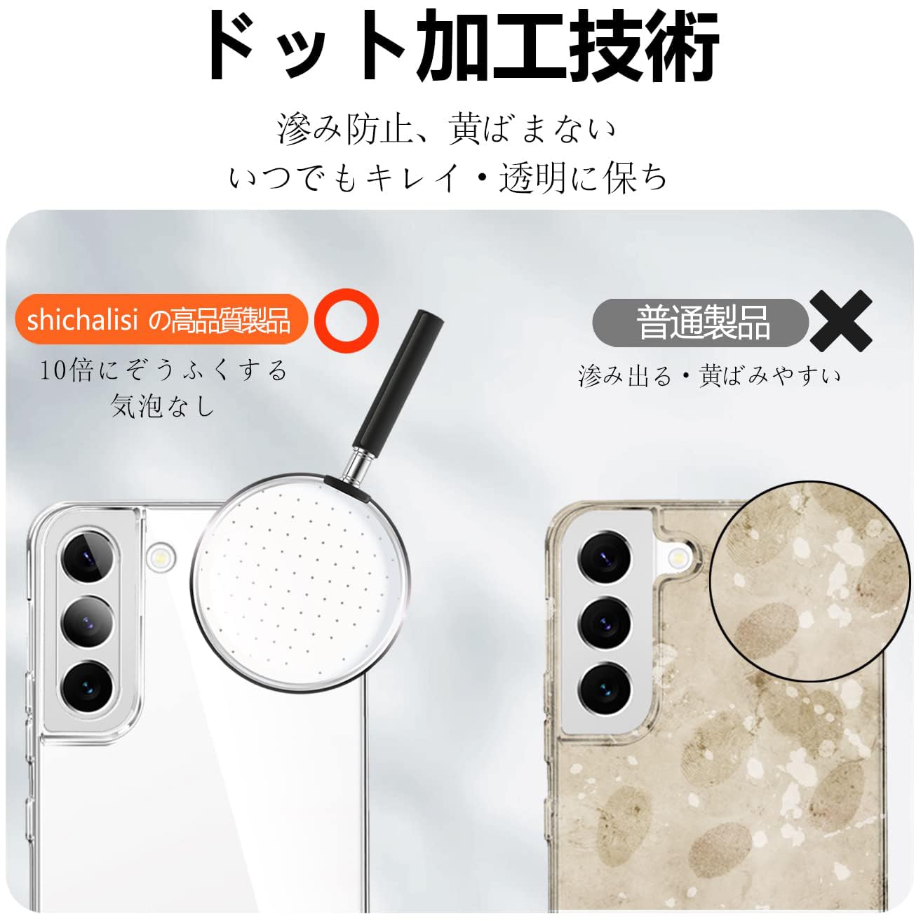 Amazon.co.jp: Galaxy S21 5G ケース クリア SC-51B / SCG09 GalaxyS21