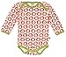 Produktbild loud + proud Unisex Baby Body Langarm, Gr. 92 (Herstellergröße: 86/92), Rot (Sunrise su)