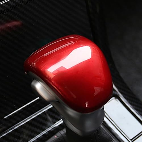 Miniatura 5 de 3 piezas de calcomanías interiores para volante para Kia Forte Cerato K3 2019 2020 2021 2022 2023 2024  ABS rojo vino deportivo accesorios