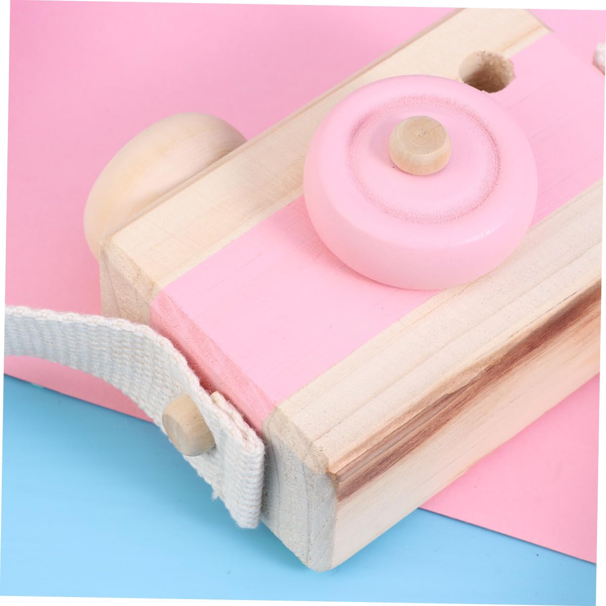 Hohopeti Handmade Wooden Camera Toy Room Decor Photo Props Boys and Girls Birthday and Girls Toy
