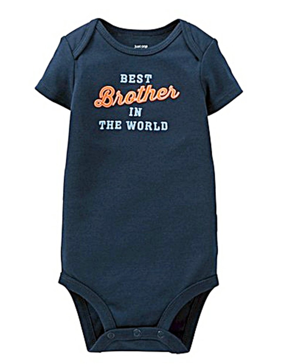 Carter's Body de manga corta para bebé niño (6 meses), Azul marino, 6 Months