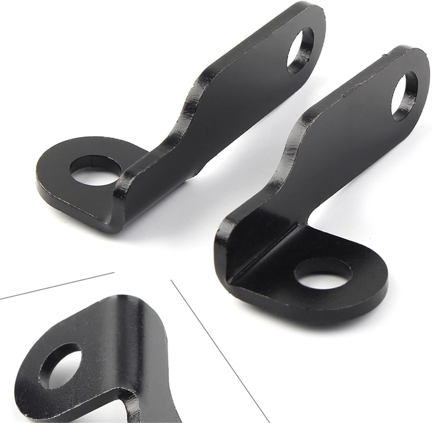 1Pair Motorcycle Fork Clamp Turn Signal Bracket Holder Support For Harley Davidson Dyna 91-05 & Sportster XL 883 1200 97-04