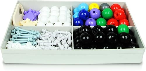 Miniatura 8 de Conjunto de estudiante de química orgánica molecular modelo  configuraciones y orbitales