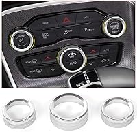 Vista 10 de Voodonala Interruptor de Aire Acondicionado Botón CD Perilla para Dodge Challenger Charger Chrysler 300 300s 2015-2019, para RAM 2013-2024