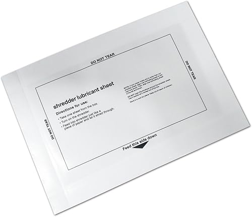 Miniatura 3 de Trituradora de papel para afilar y hojas de lubricante y hojas de limpieza de trituradora (12 unidades)