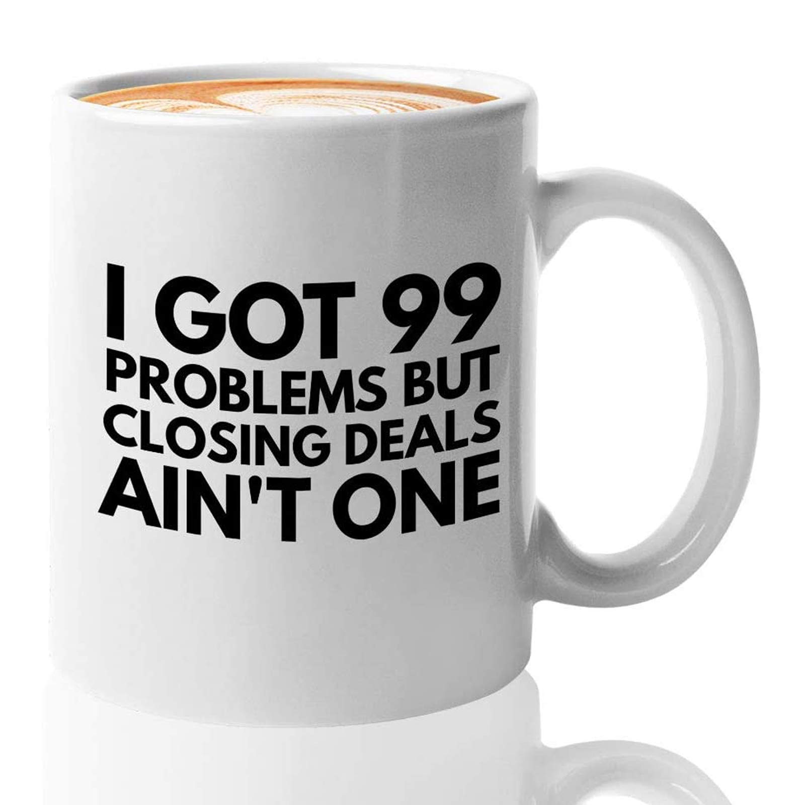 Cyclone Store Realtors Coffee Mugs - Gifts for Women Real Estate Agent Salesman Employees - Best Closer Sold 11 Oz GB-5350902-20-White