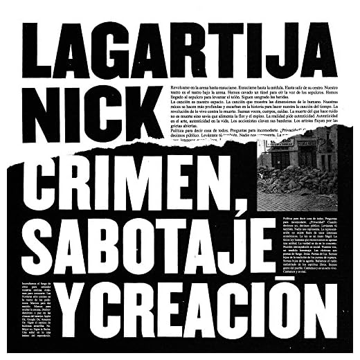 Crimen, Sabotaje Y Creación
