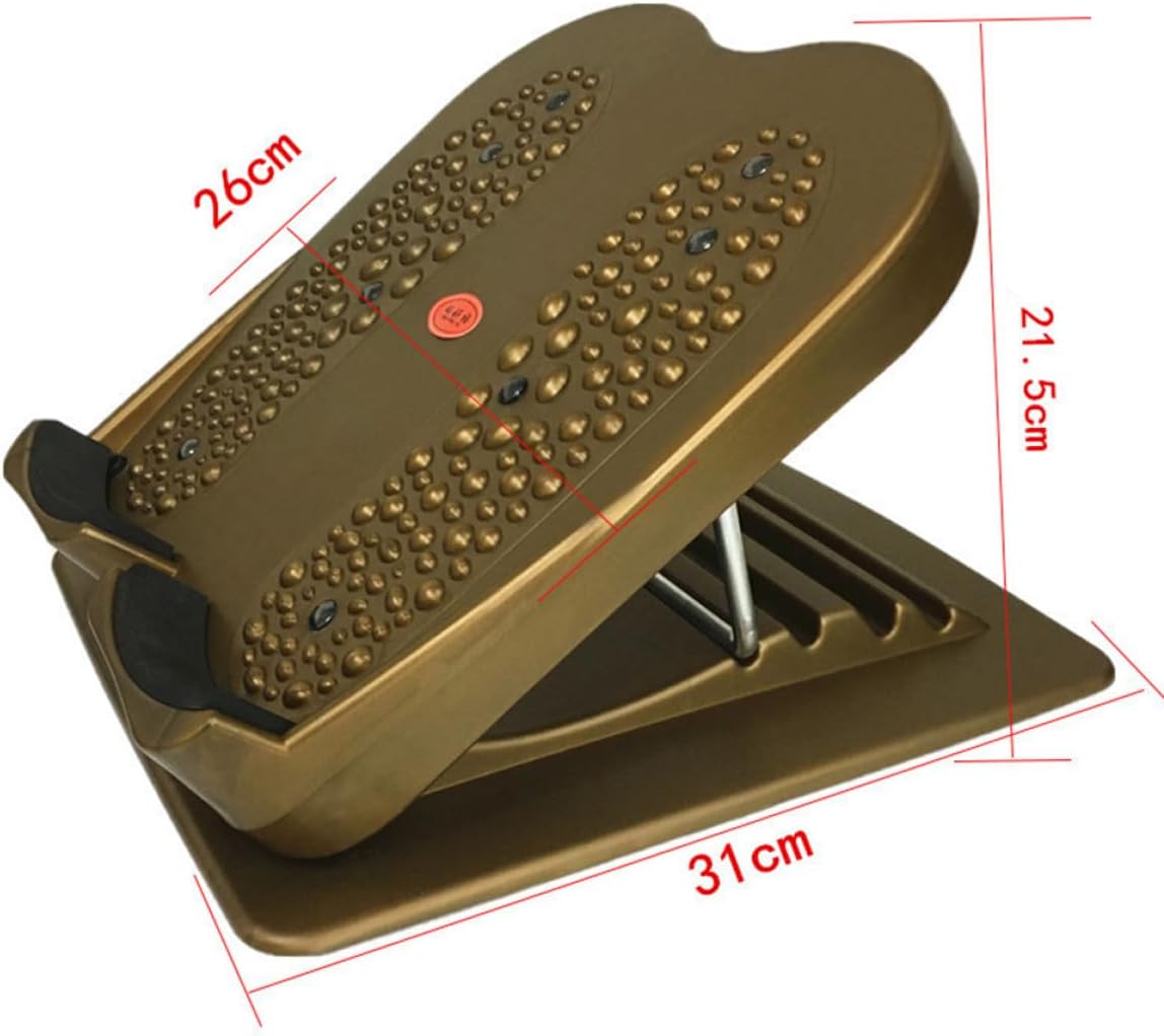 DOITOOL Multifunctional Slant Board with Calf Foot Pedal, Adjustable Inclined Plate Non-Slip Fitness Equipment for Sports Stretching and Ankle Foot Massage