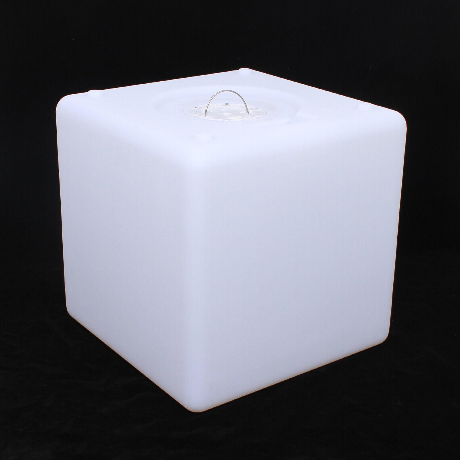 Cubo luminoso a LED con telecomando, a forma di cubo luminoso, regolabile in colori della luce della sedia, 7 colori e luminosità, dimmerabile, luce notturna per casa ed esterni, impermeabile,