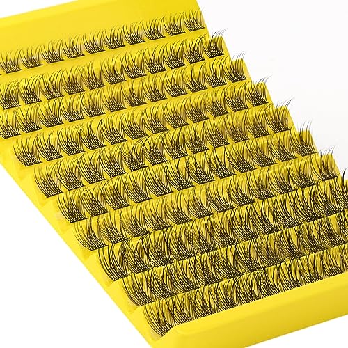 D Curl Lash Clusters Mix Individual Lashes Lash Extension Clusters 8mm 10mm 12mm 14mm 16mm DIY Lash Extensions Eyelash Clusters Thin Band By EMEDA (Cluster M02-mix) - Image 3