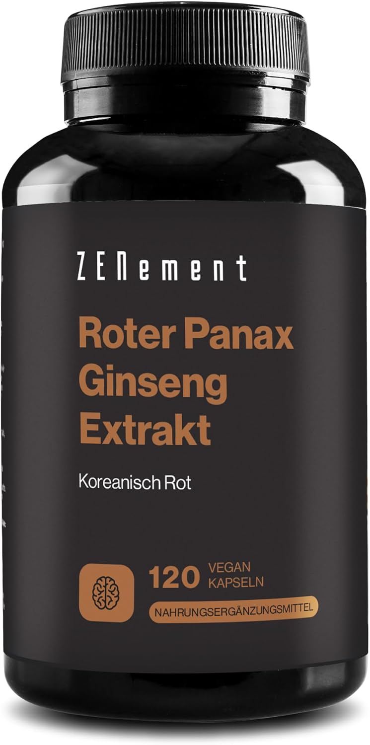 panax ginseng extract - 50 mg ginsenosides per capsule 2375 mg total plant equivalent - vegan no additives no genetic engineering - 120 capsules - cement