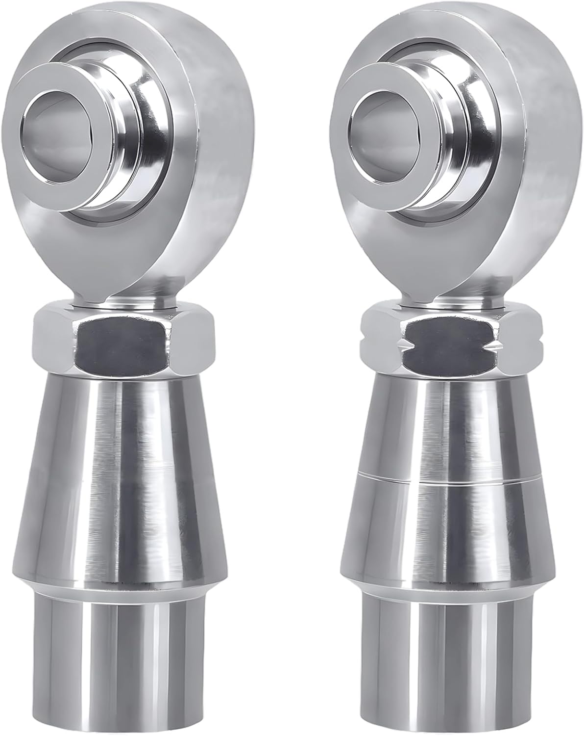 5/8''-18 Heim Joint Rod End Kit with Spacer,Tube Adapters & Jam Nuts,RH & LH Hand Thread .625" Chromoly Heim Joints Panhard Rod End for Steering and Suspension,Traction Bars,Links Joints-1Set