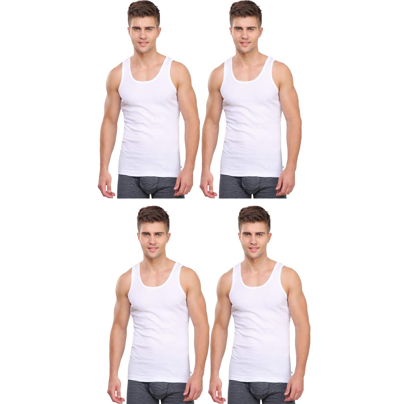 jockey Men's Premium Cotton Sleeveless Elance Classic Fit Vest-picture-16