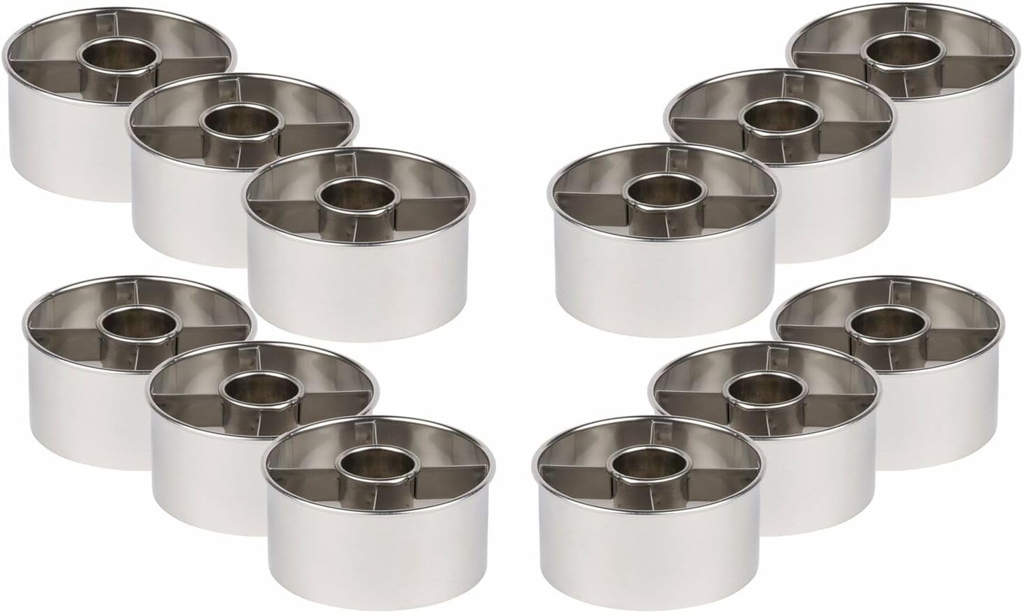For Doughnut Cutters 3.5'', Bakeware (12 PC)