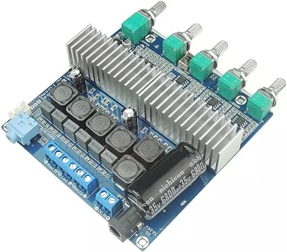 2*50 Watts + 100 Watts TPA3116 High Fidelity Power Subwoofer Amplifier Board Stereo 2.0 Channel TPA3116D2 Aduio Stereo Equalizer Amplifier