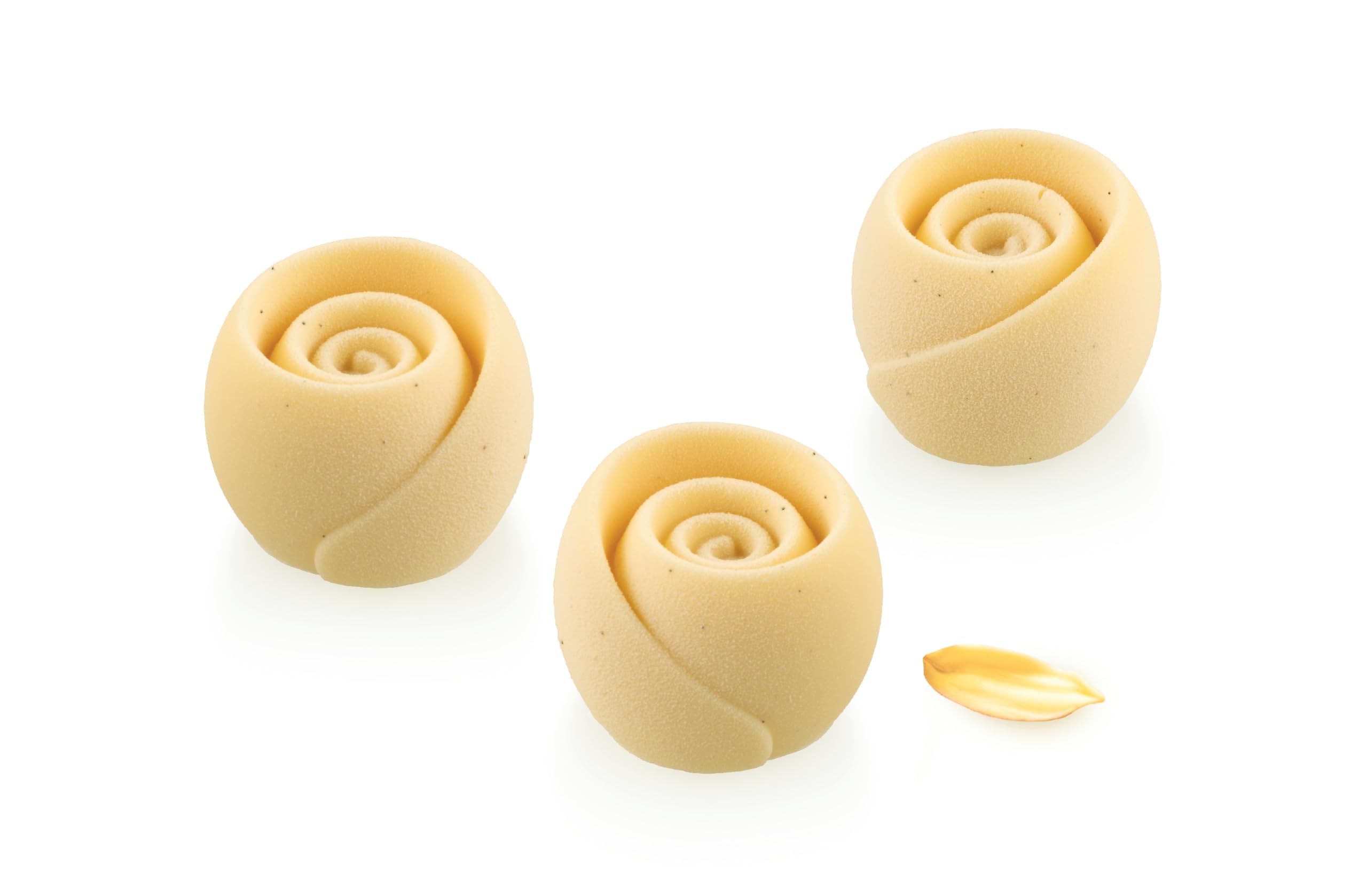 silikomart Moule en silicone pour gâteaux – Givre 30 – Diamètre 40 H 30 MM – Accessoires professionnels pour Noël et pâtisseries – Emporte-pièces pour gâteaux au four