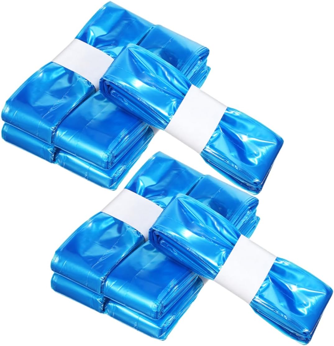 10pcs Pe Diaper Pail Bags Reusable Garbage Liners for Efficient Diaper Disposal Convenient Drawstring Closure Shell