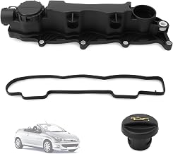 Tapa de válvula de culata, tapa basculante y junta para 1.6 HDI Berlingo C2 C3 C4 C5 Xsara Jumpy Focus 206 307# 0248L1 109146 9651815680SK1 1233714 1254229 1313806 1479837 11127804877