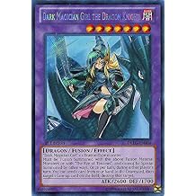 Yu-Gi-Oh! - Dark Magician Girl, The Dragon Knight DRLG-EN004 - Dragons of Legend - 1st Edition - Secret Rare