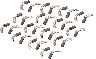 Aexit 15 Pairs Mounts & Accessories 9x4x4mm Carbon Brushes Power Tool for Electric Hammer Accessories Drill Motor