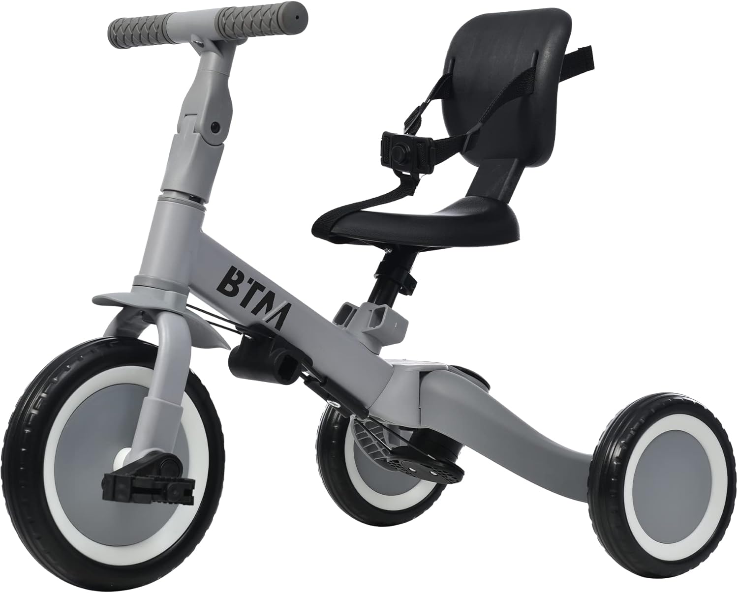 子供三輪車 (新 グレー) 楽天市場】btm三輪車（カラーグレー）の通販