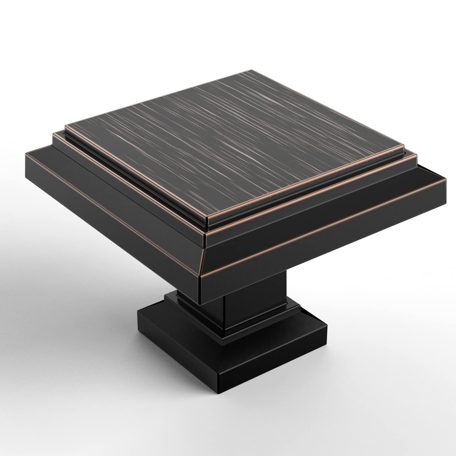 Photo 1 of Asidrama 15 Pack Oil Rubbed Bronze Square Cabinet Knobs