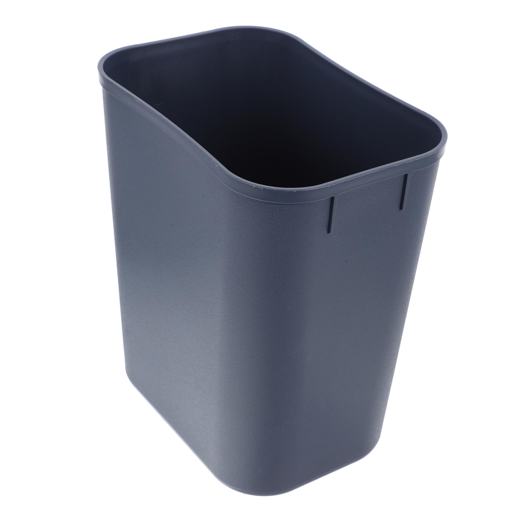 Cubo de basura cuadrado 15l gris contenedor compacto de plástico 8