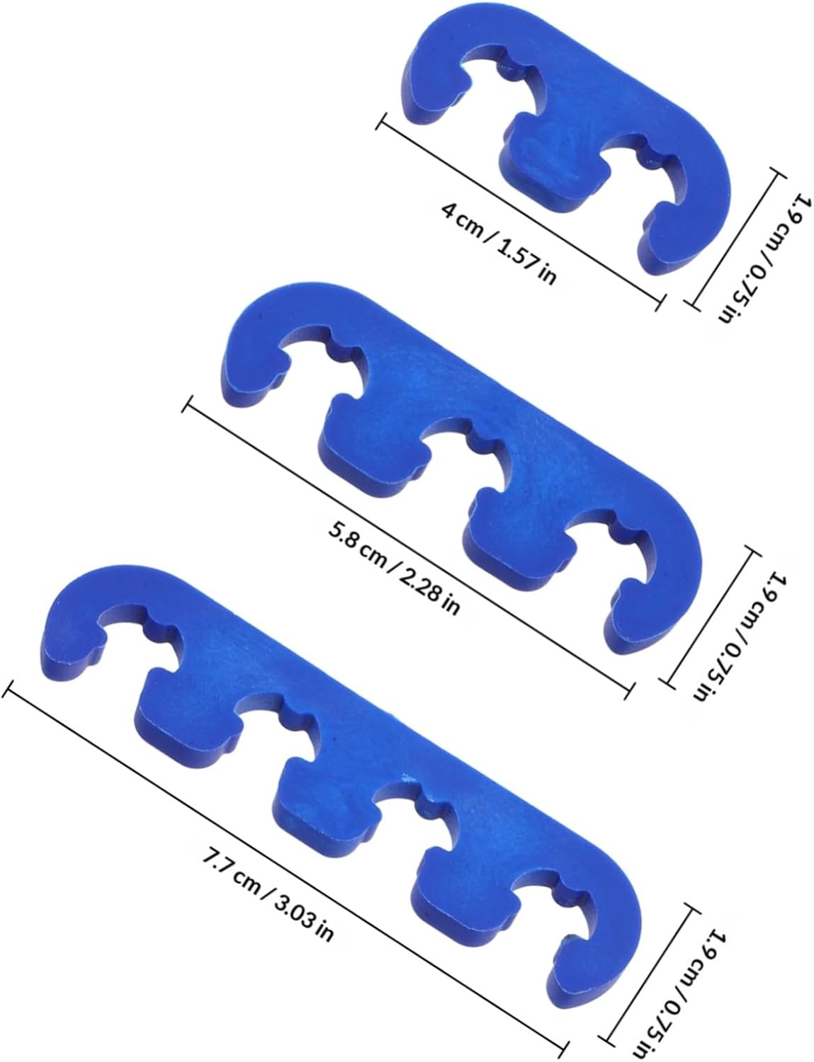 Car Engine Spark Plug Wire Separators Holder 6pcs 7mm-9mm Ignition Wire Organizer Compatible with Chevrolet Vehicle