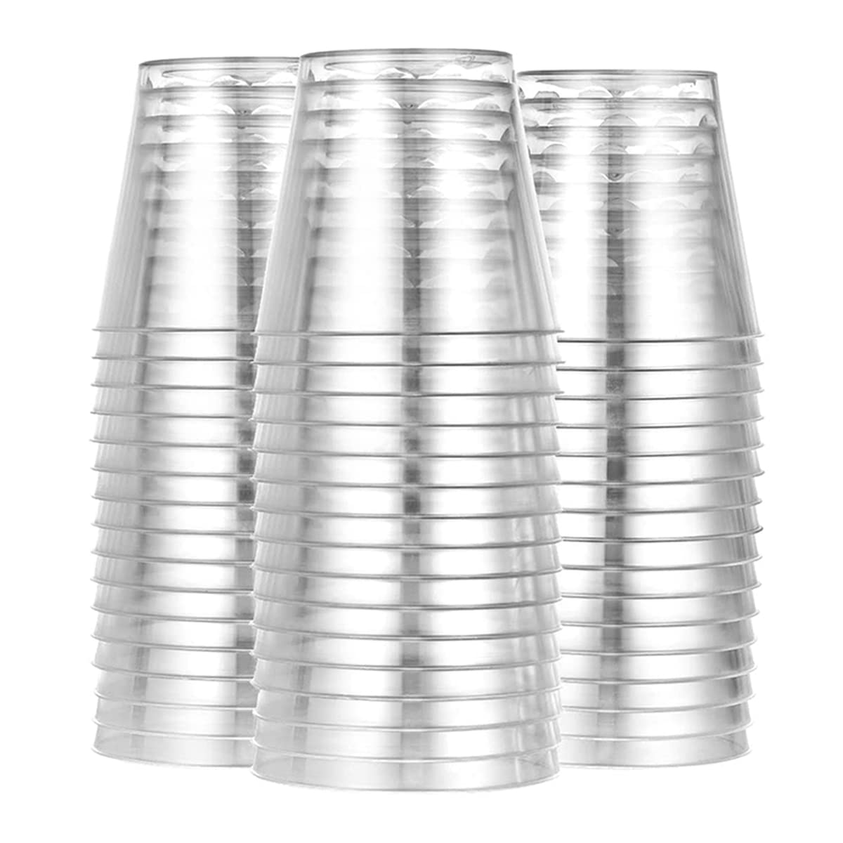 XIANGLONGY Bicchierini Plastica, Trasparenti Bicchieri Plastica, 30ml Bicchierini Finger Food Riutilizzabile, Bicchieri Da Shot In Plastica Per Feste, Matrimoni, Campeggio, Picnic. (200