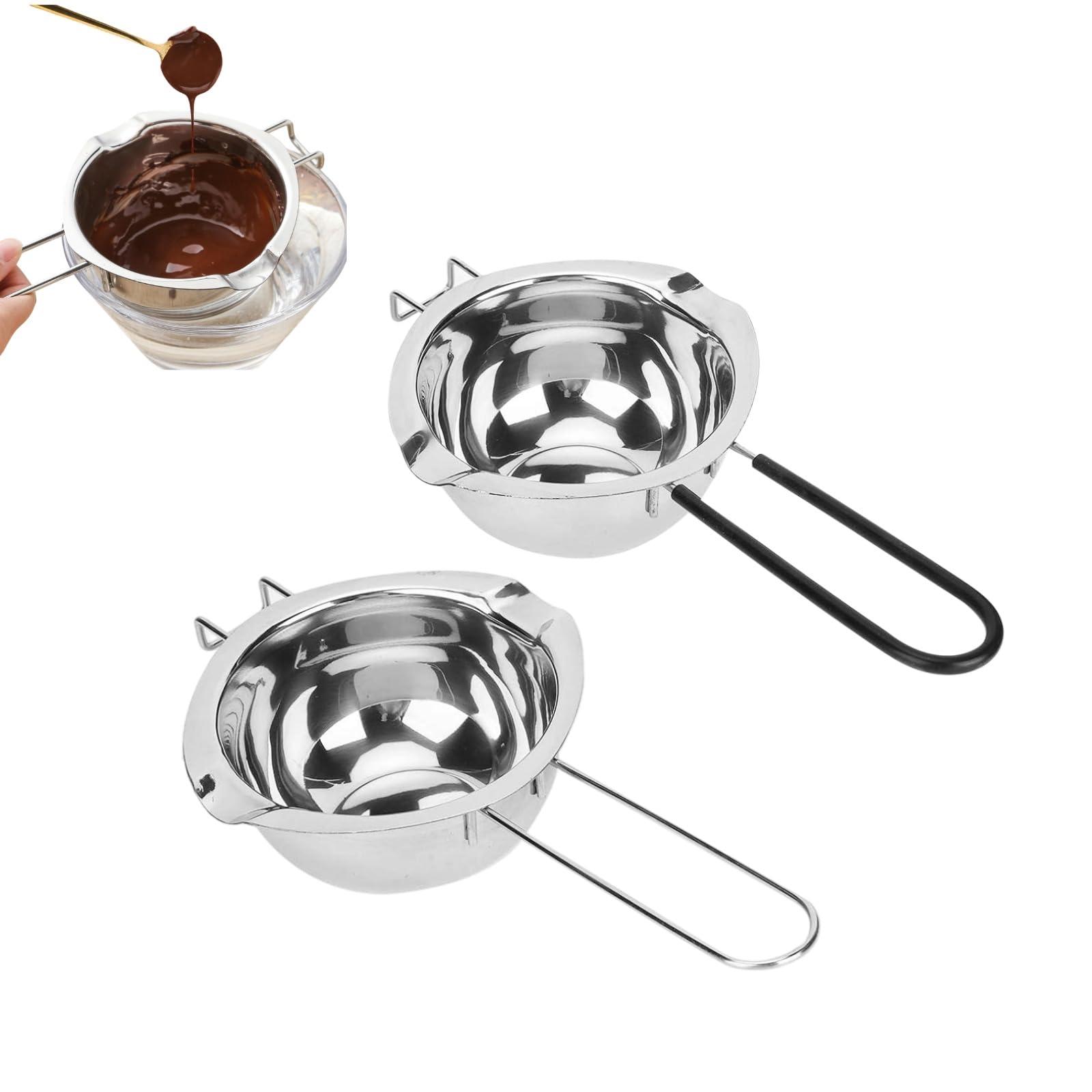 Ustensile bain-marie 400 ml pour faire fondre le chocolat et le beurre