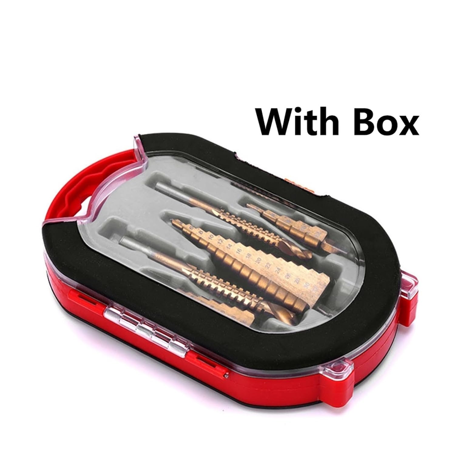 6PCS HSS Steel Step Drill Bit Set 4-12/20/32mm Metal Hole Wood Cone Core Drilling 3,6,8 Saw Drill