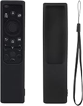 Protective Silicone Case for Samsung BN59-01311B BN59-01358B Remote Control, Shockproof and Anti-Scratch Cover for Samsung SolarCell BN59-01357 BN59-01363 Smart TV Remote Controls (Black)