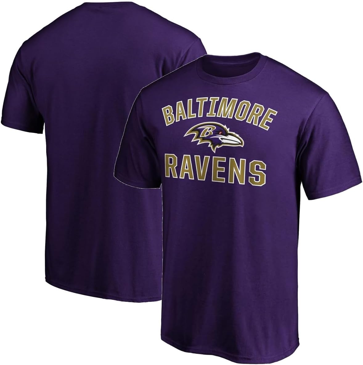 Outerstuff NFL Kids Youth 4-20 Officially Licensed City Wide Arch Logo Team T-Shirt (Size: 4, Baltimore Ravens - Purple)