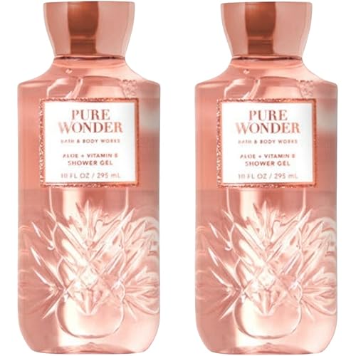 Bath and Body Works Pure Wonder Shower Gel 10 Oz 2 Pack (Pure Wonder)
