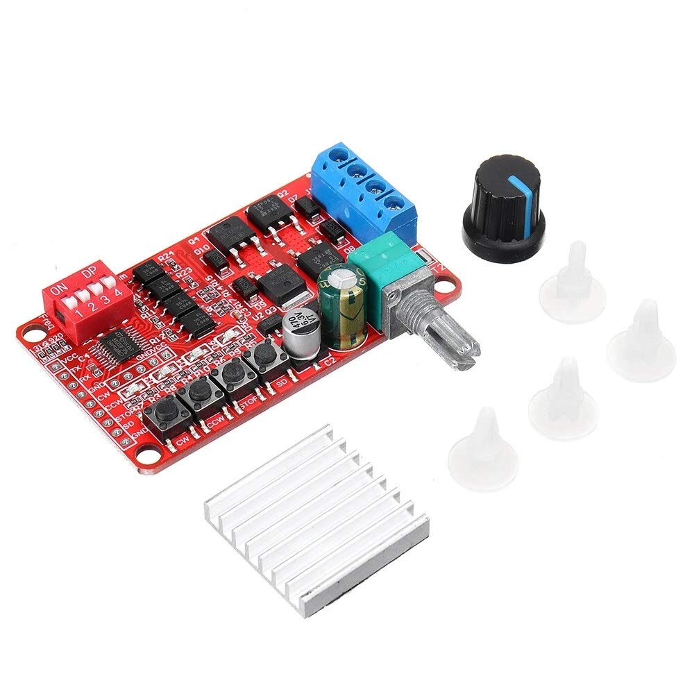 Contrôleur automatique de vitesse pour inverser le sens de rotation d'un moteur DC