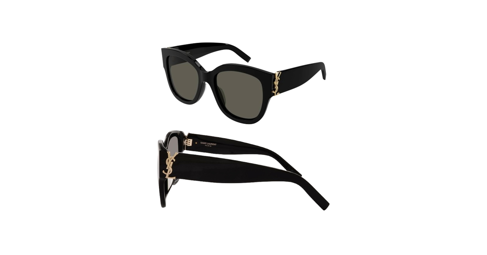 Amazon.com: SAINT LAURENT SL M95/F Square Shape Sunglasses