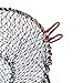 Akozon Premium Foldable Lobster, Crayfish, Crab and Shrimp Fishing Net Trap Cage - Ideal for All Types of Aquatic Fishing Enthusiasts (Diameter 25cm)
