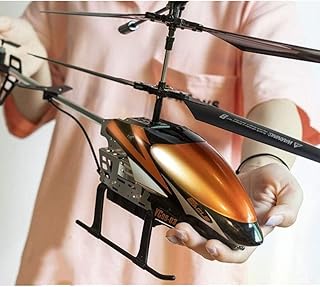 VETCS 50cm Large Alloy Remote Control Helicopter 2.4G One Key Take Off/Landing Altitude Hold Stability Flight RC Aircraft for Beginner, LED Color Light Gyroscope RC Airplane Airplane Drone (Size : 2