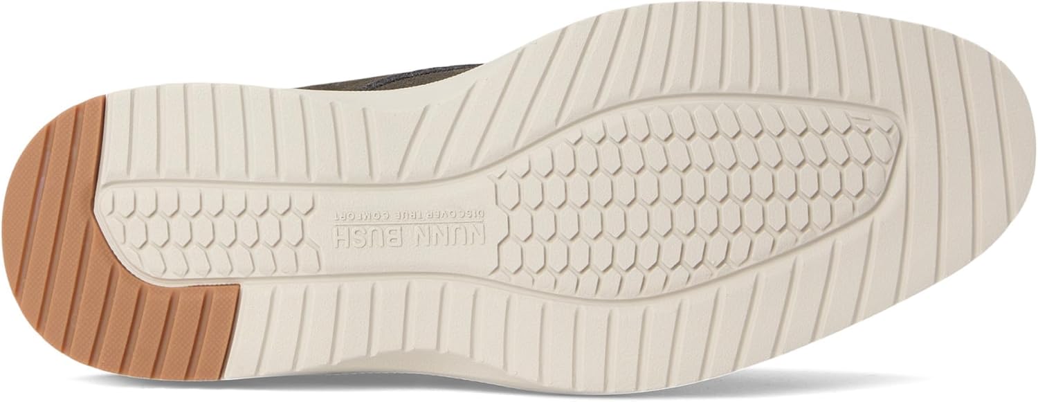 Nunn Bush Mens Griff Plain Toe Oxford Lightweight and Comfortable for All Occasions Suede Lace Up - Image 3