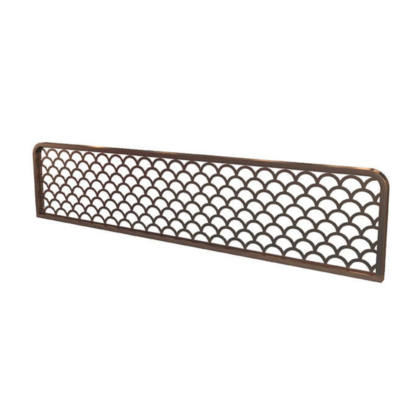 KLGFBDC Black Iron Restaurant Partition Screens Decorativefor Office & Home Stylish Openwork Dividers 30x60cm - Ideal for Hotels Workspaces & Living Areas