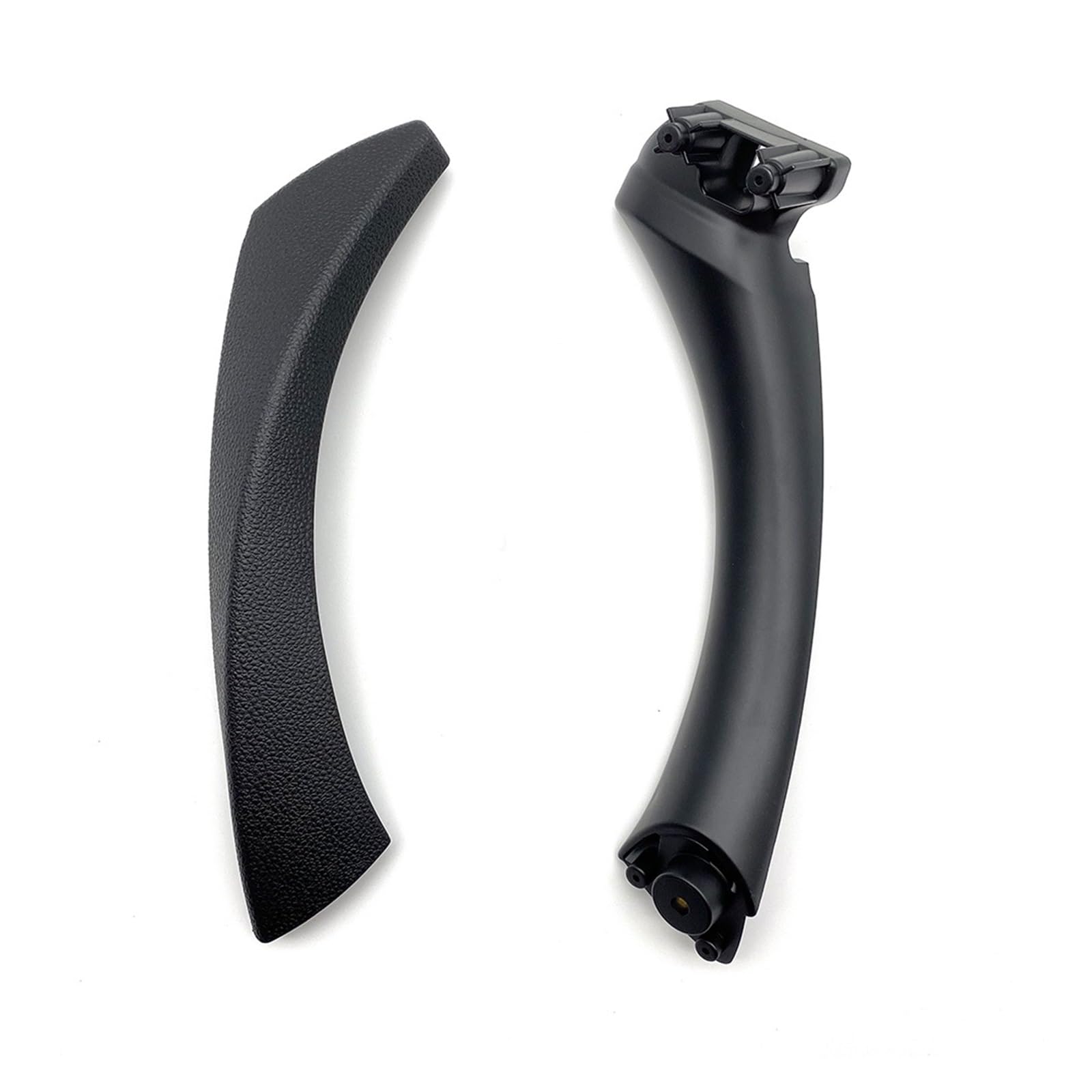 Wijhjet Black(On The Left) For Bmw 3-Series E90 E91 Inner Door Handle Panel Sedan Pull Trim Cover 51417230850 51419150335 51419150340 Car Interior Door Handle(Black(On The Left))