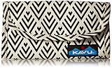 KAVU Big Spender Tri-fold Wallet Clutch Travel Organizer, Deco Tiles