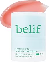 belif Super knights - mint plumper Lipcerin | Plumping lip care with cooling mint and menthol, revitalises and hydrates dull lips, boost collagen, Korean skincare, Korean beauty (15ml)