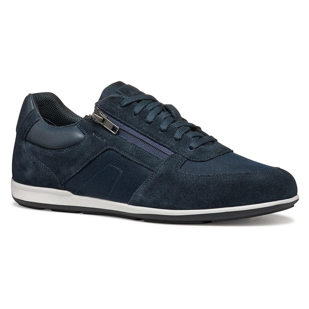 Geox Men's U IONIO B Sneaker, Navy, 6.5 UK